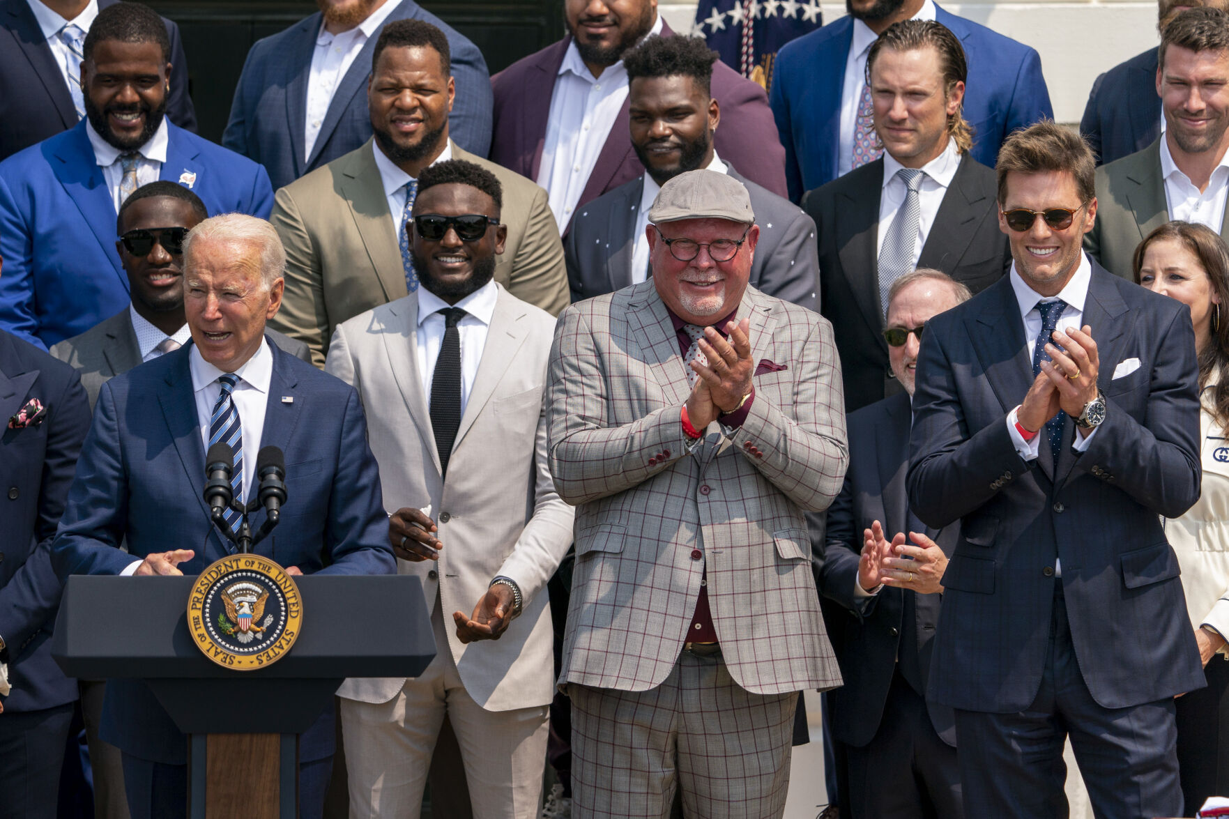 Biden Buccaneers Football
